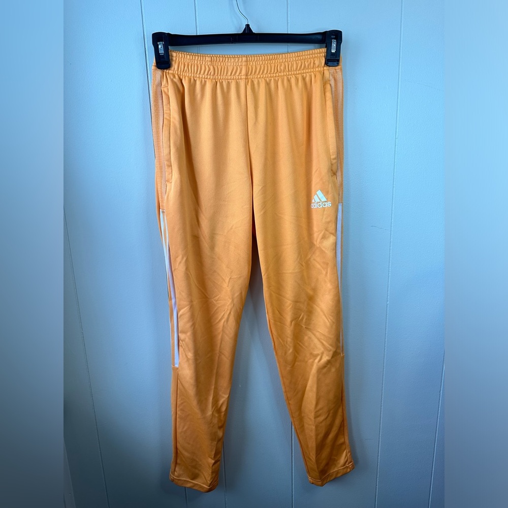 Orange Adidas Joggers